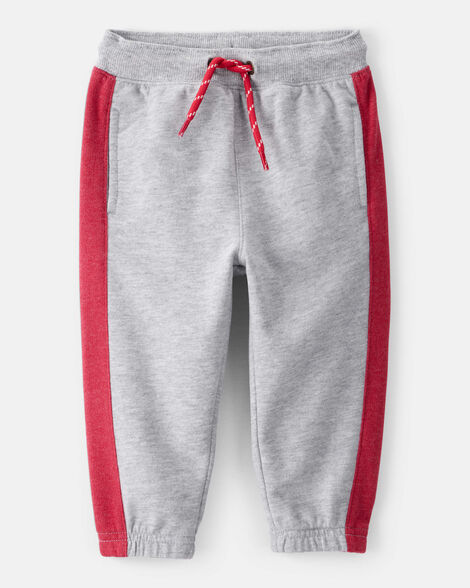 Product image 1 of Baby Boy Color-Block French Terry Jogger - Grey