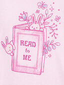 Pink - Toddler Read to Me Graphic Tee, Selected