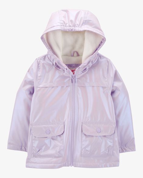  Product image 1 of Toddler Lavender Shine Mid-Weight Fleece-Lined Jacket
