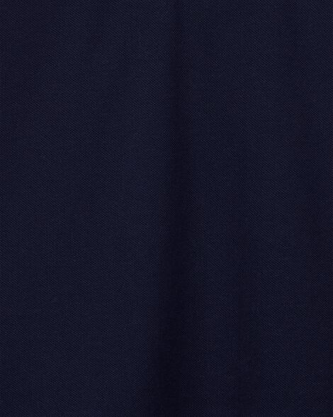 Kid Pique Uniform Polo Shirt - Navy