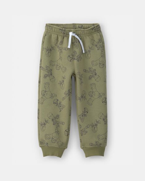 Toddler Boy ©Marvel Fleece Joggers - Green