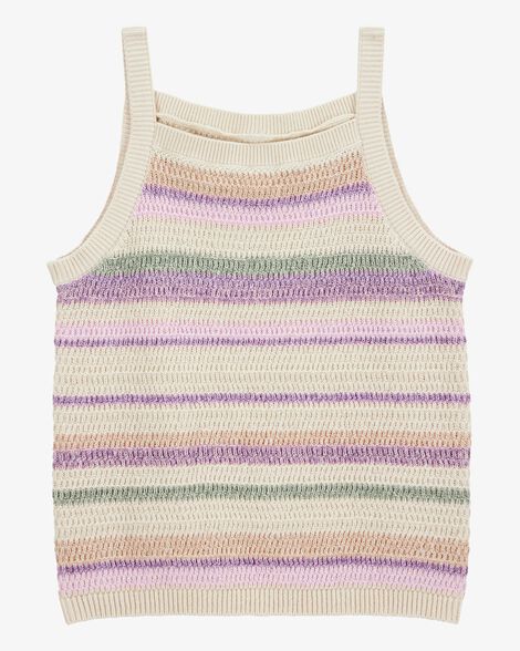  Product image 1 of Kid Striped Sweater Knit Tank