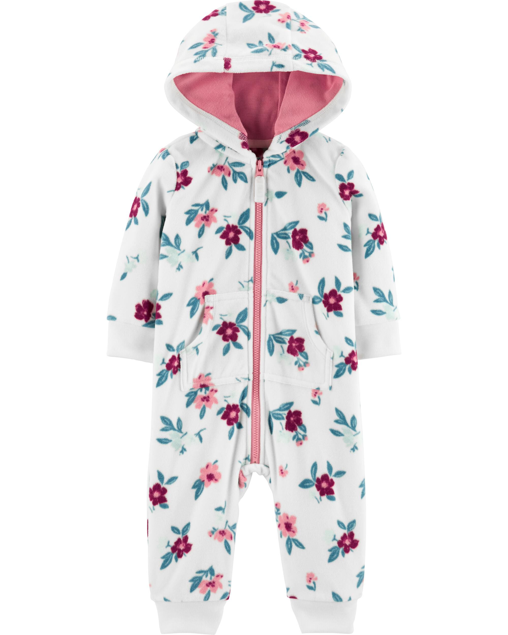 carters fleece jumpsuit