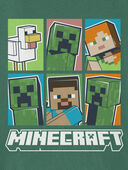 Green - Kid Minecraft Tee, Selected