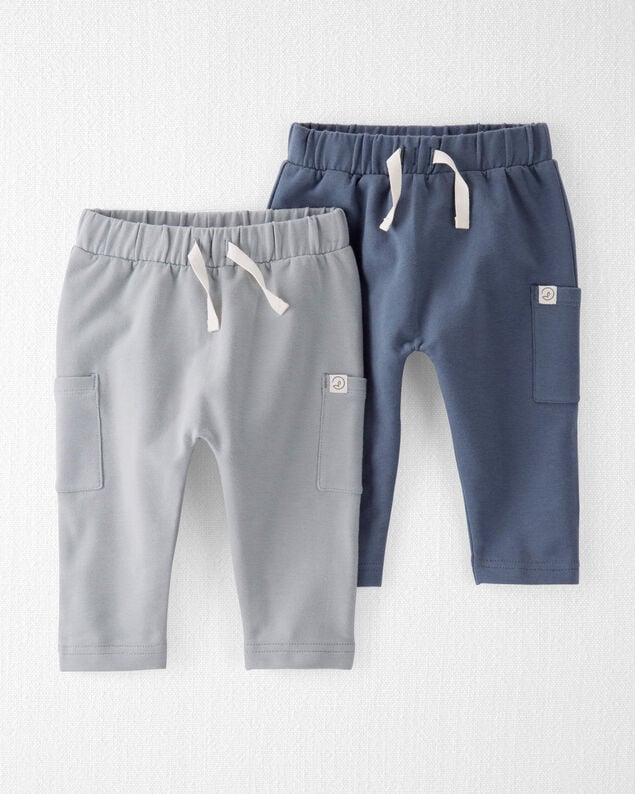 Product image 1 of Baby 2-Pack Organic Cotton Pants