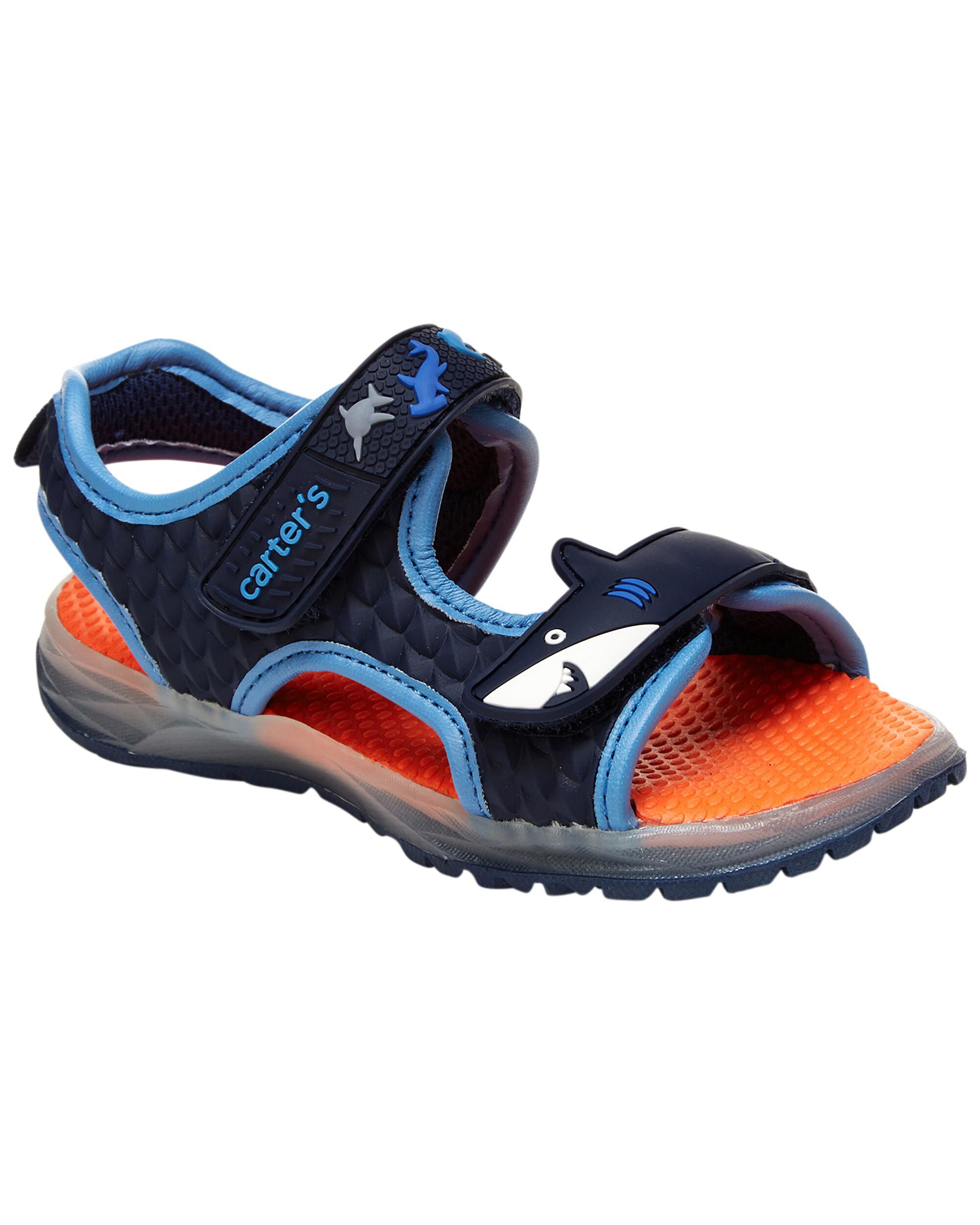 shark sandals for toddlers
