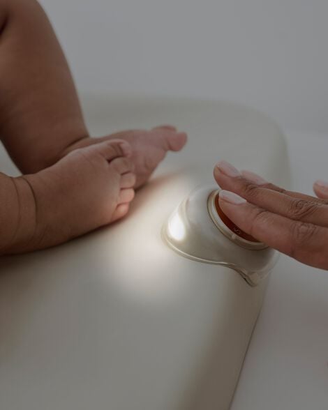  Product image 4 of Nursery Style Light-Up Changing Pad - Oat