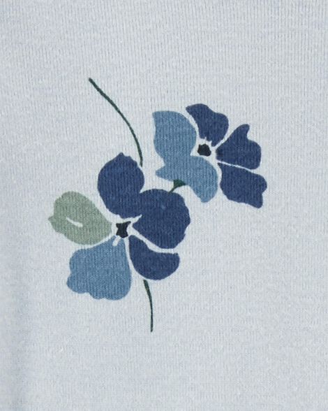  Product image 2 of Baby 4-Pack Long-Sleeve Floral & Polka Dot Bodysuits