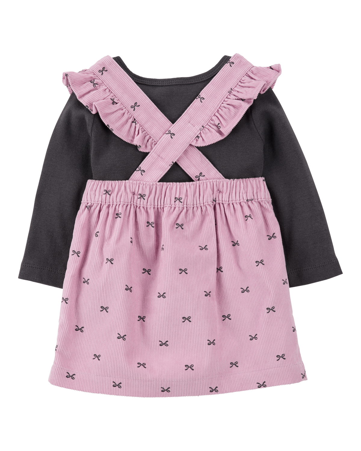 Baby 2-Piece Tee & Bow Corduroy Jumper Set - Carter's | Carter's