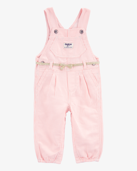 Baby Hickory Stripe Overalls