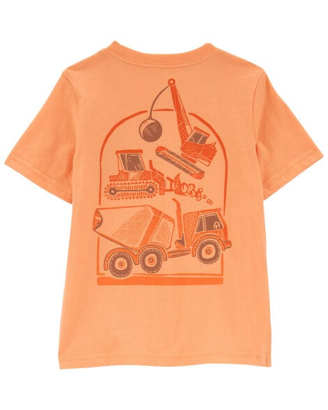 Product image 2 of Baby 2-Piece Construction Tee & Denim Short Set
