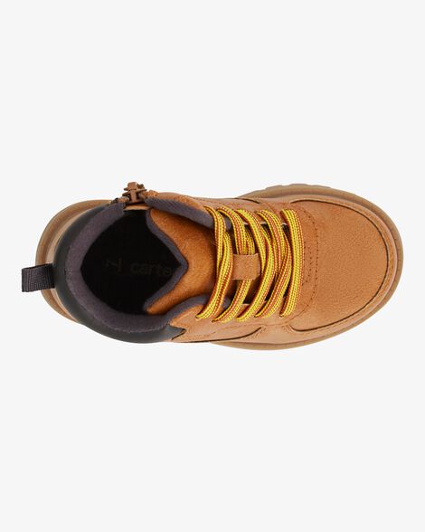  Product image 3 of Toddler High-Top Faux Leather Boots