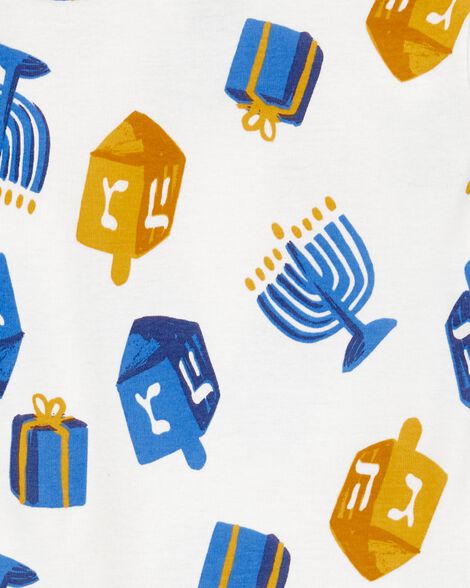  Product image 2 of Baby 2-Piece Hanukkah 100% Snug Fit Cotton PJs