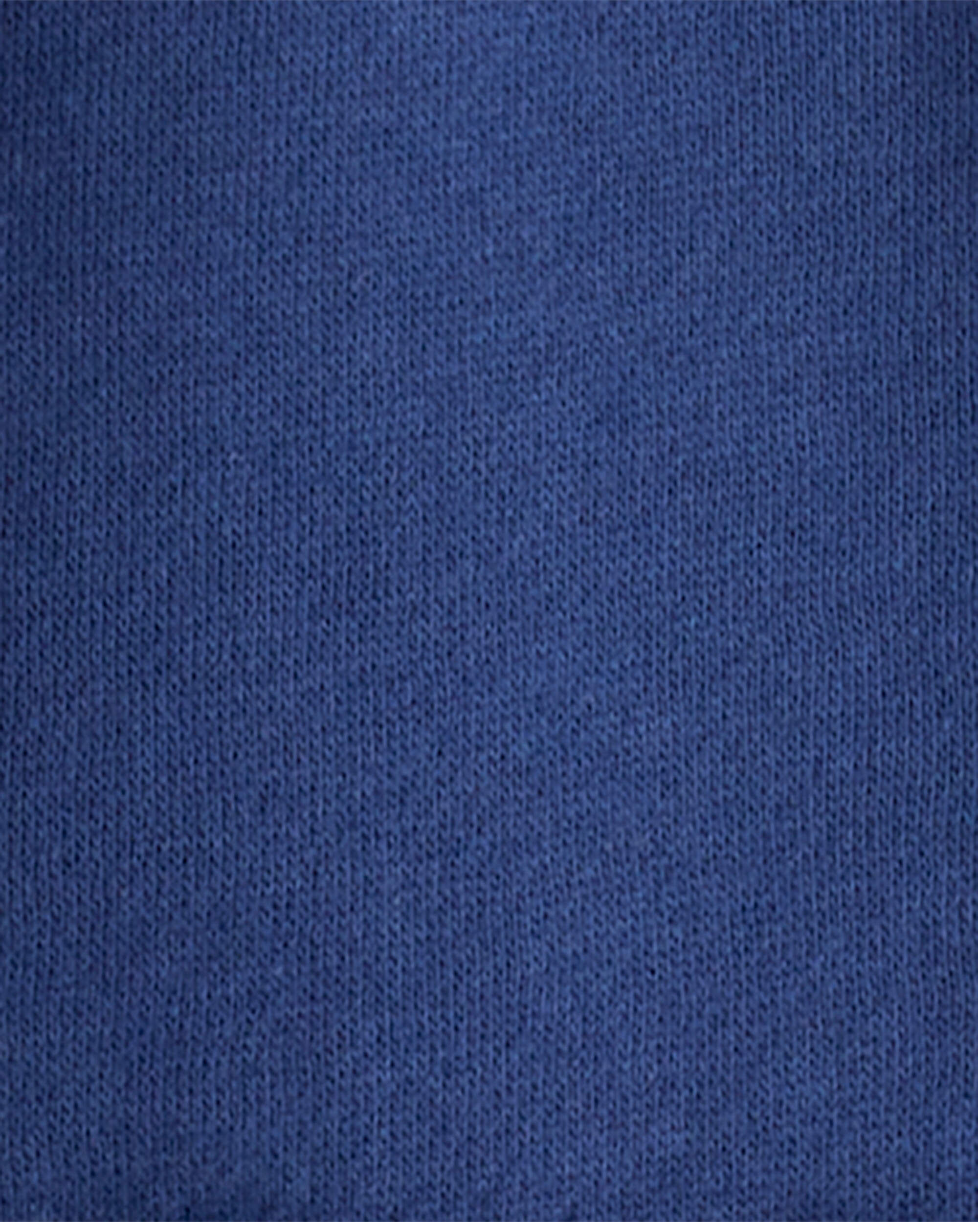 Toddler Boy Solid Fleece Quarter Zip Sweatshirt - Navy