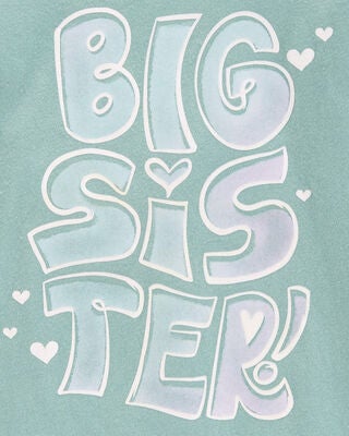 Product image 2 of Toddler Big Sister Long-Sleeve Graphic Tee