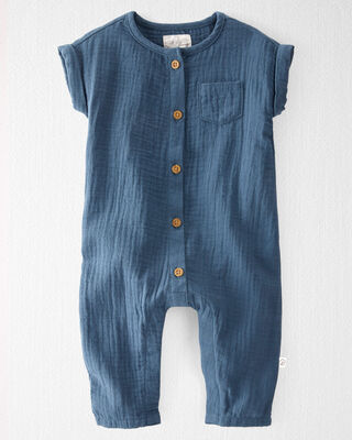 Product image 1 of Baby Organic Cotton Gauze Jumpsuit