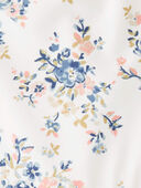 Vintage Floral Print - Baby Recycled Ruffle Swimsuit, Selected