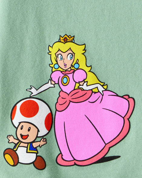 Product image 2 of Kid Super Mario Bros™ Princess Peach Short-Sleeve Graphic Tee - Green