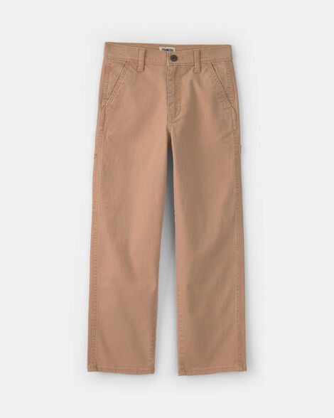Boys Straight-Leg Pants - Khaki