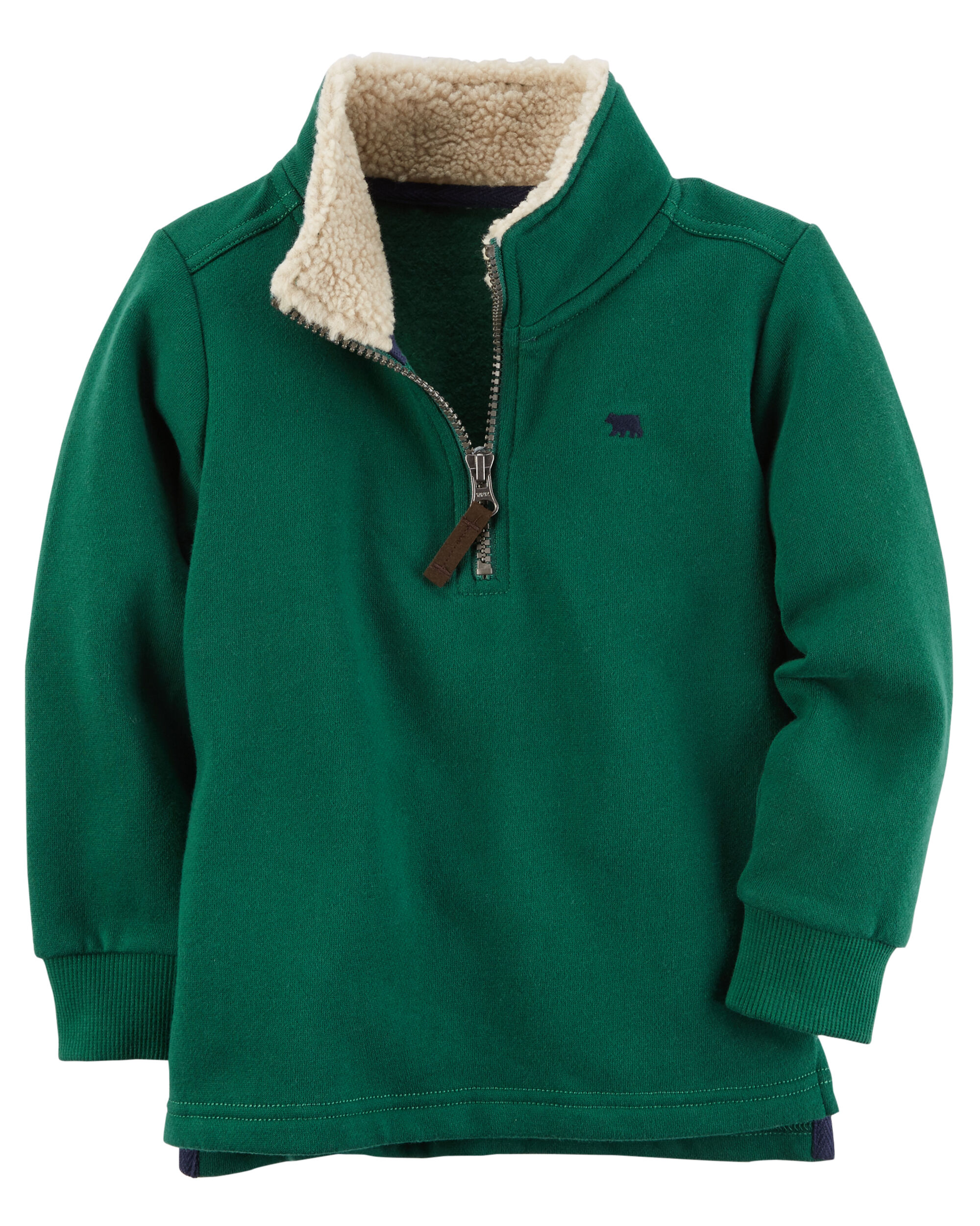 Half zip sweater fleece Clearance