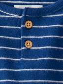 Baby Boy 2-Piece Organic Cotton Striped Set
