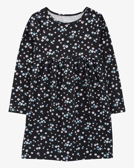 KIDS JERSEY TEE MIDI DRESS  12-14 WILD LOVING main image 1