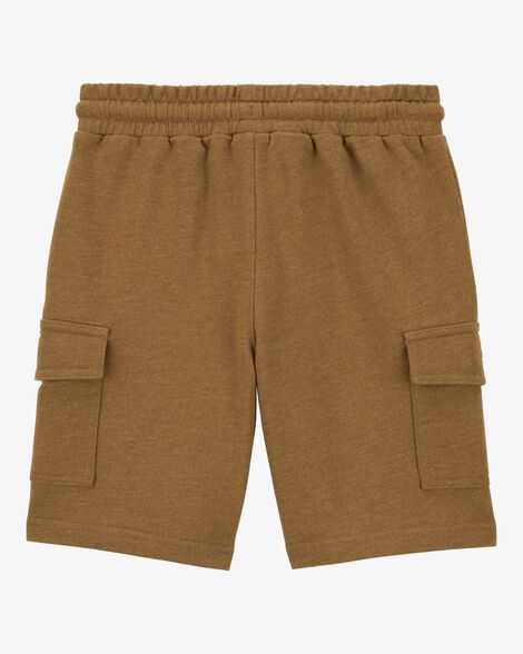  Product image 2 of Kid Pull-On Knit Cargo Shorts - Brown