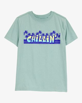 Product image 1 of Kid Chillin' Short-Sleeve Graphic Tee - Green