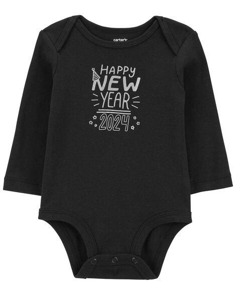 Onesie Newborn New Years Outfit Outfit My First New Years Onesie