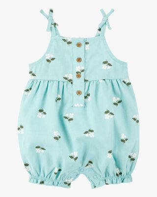 Product image 1 of Baby Floral Cotton Romper
