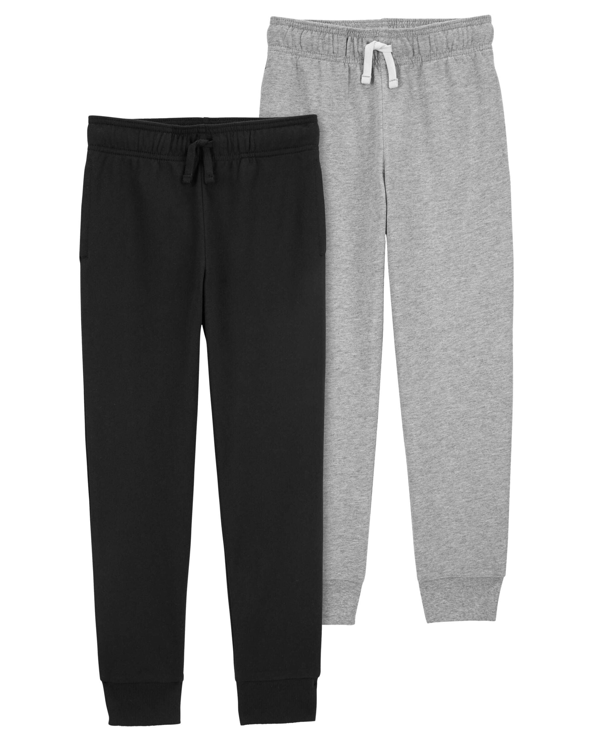 Kid 2 Pack Pull On French Terry Joggers Carter s