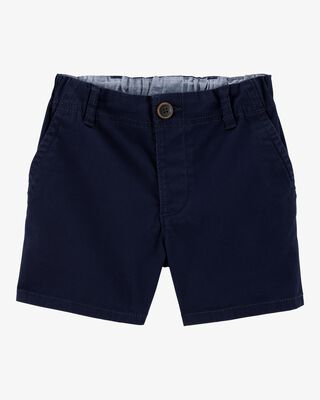 Product image 1 of Toddler Stretch Chino Uniform Shorts - Navy