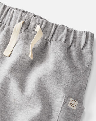 Product image 2 of Baby 2-Pack Organic Cotton Pants in Sage Pond & Heather Grey