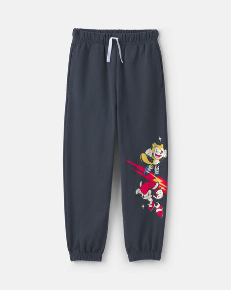 boys sonic the hedgehog™ fleece joggers - navy blue