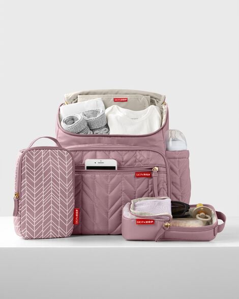 Product image 5 of Forma Backpack Diaper Bag - Mauve