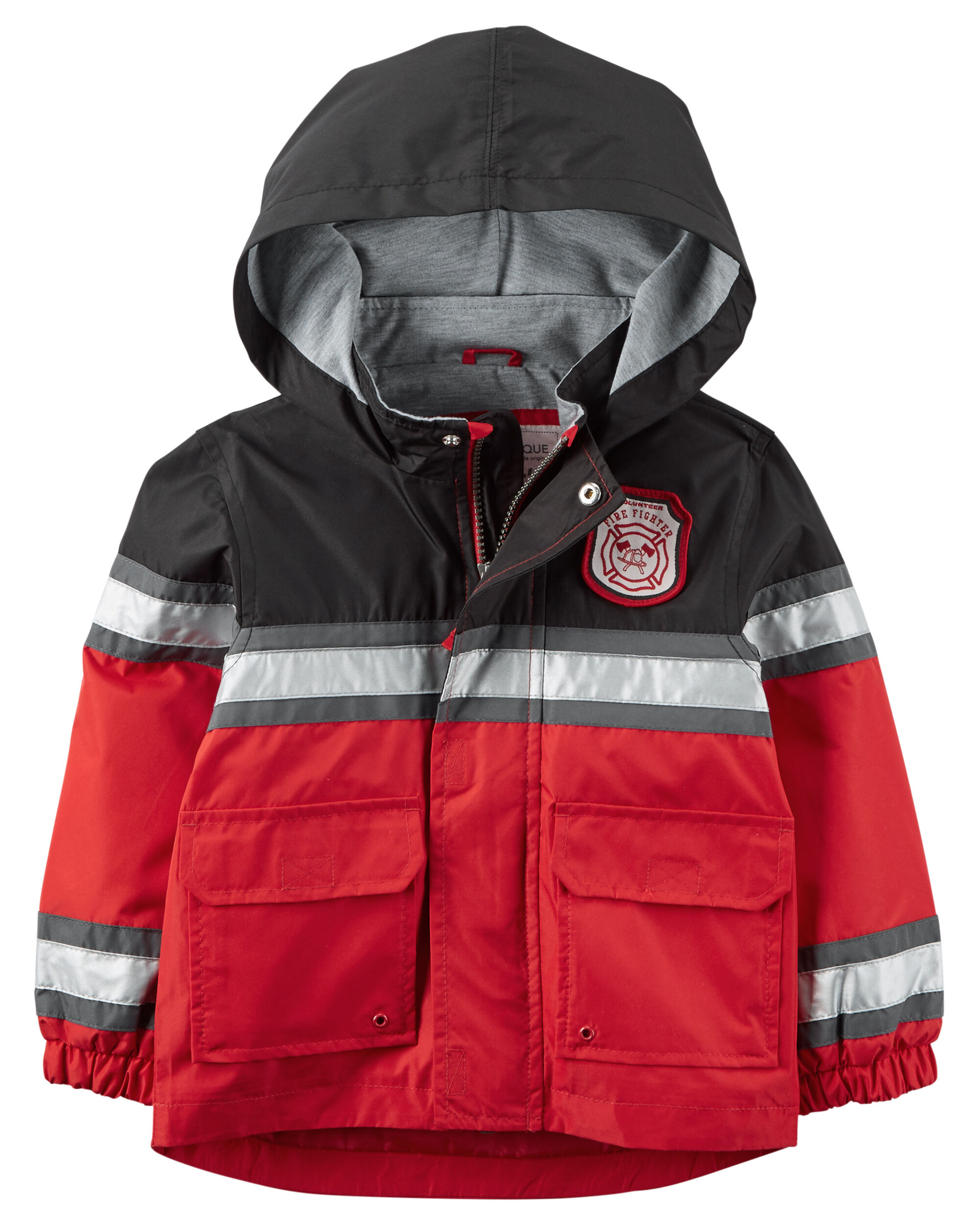 jersey lined raincoat