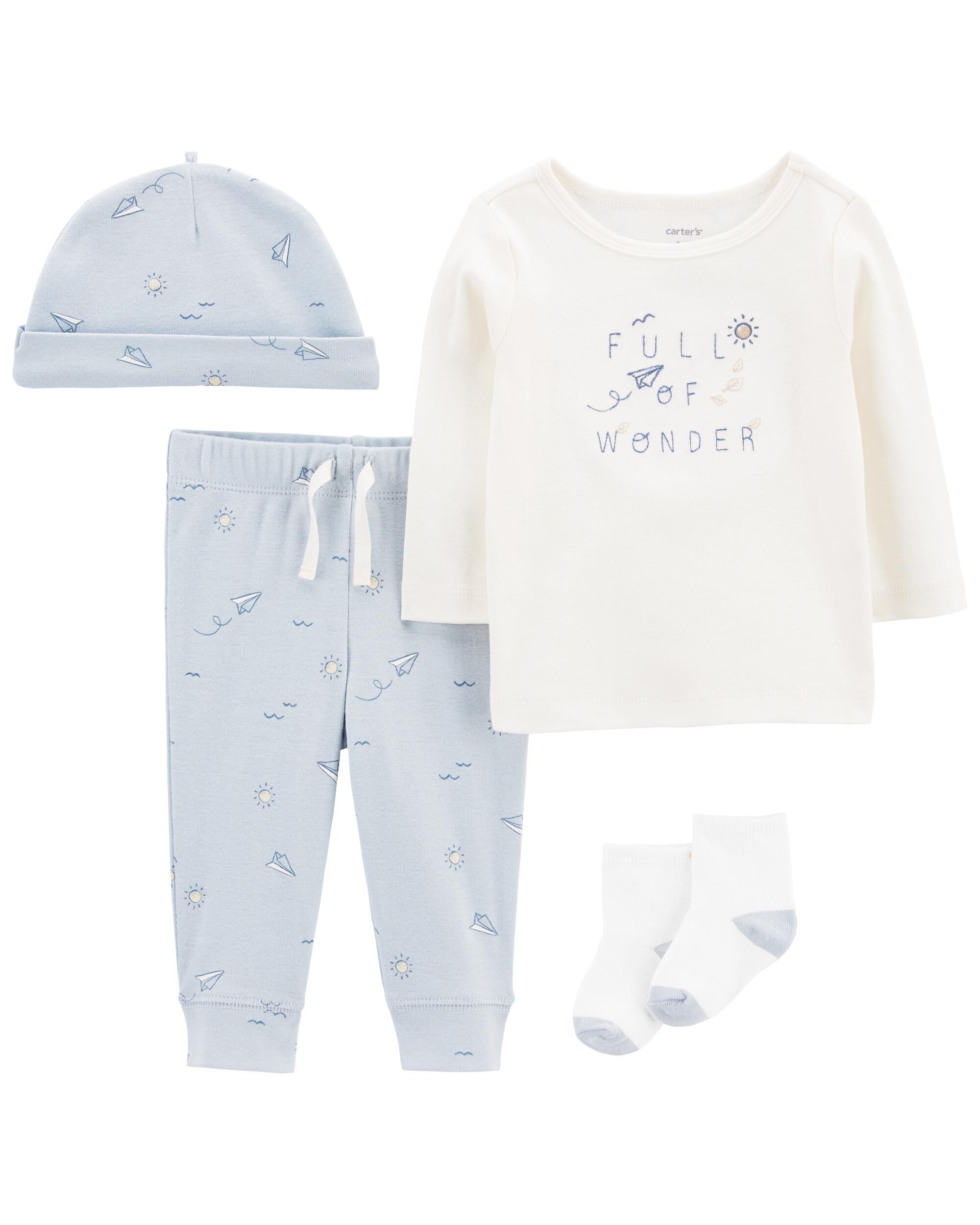 Baby 4-Piece Take-Me-Home Set - Carter's | Carter's