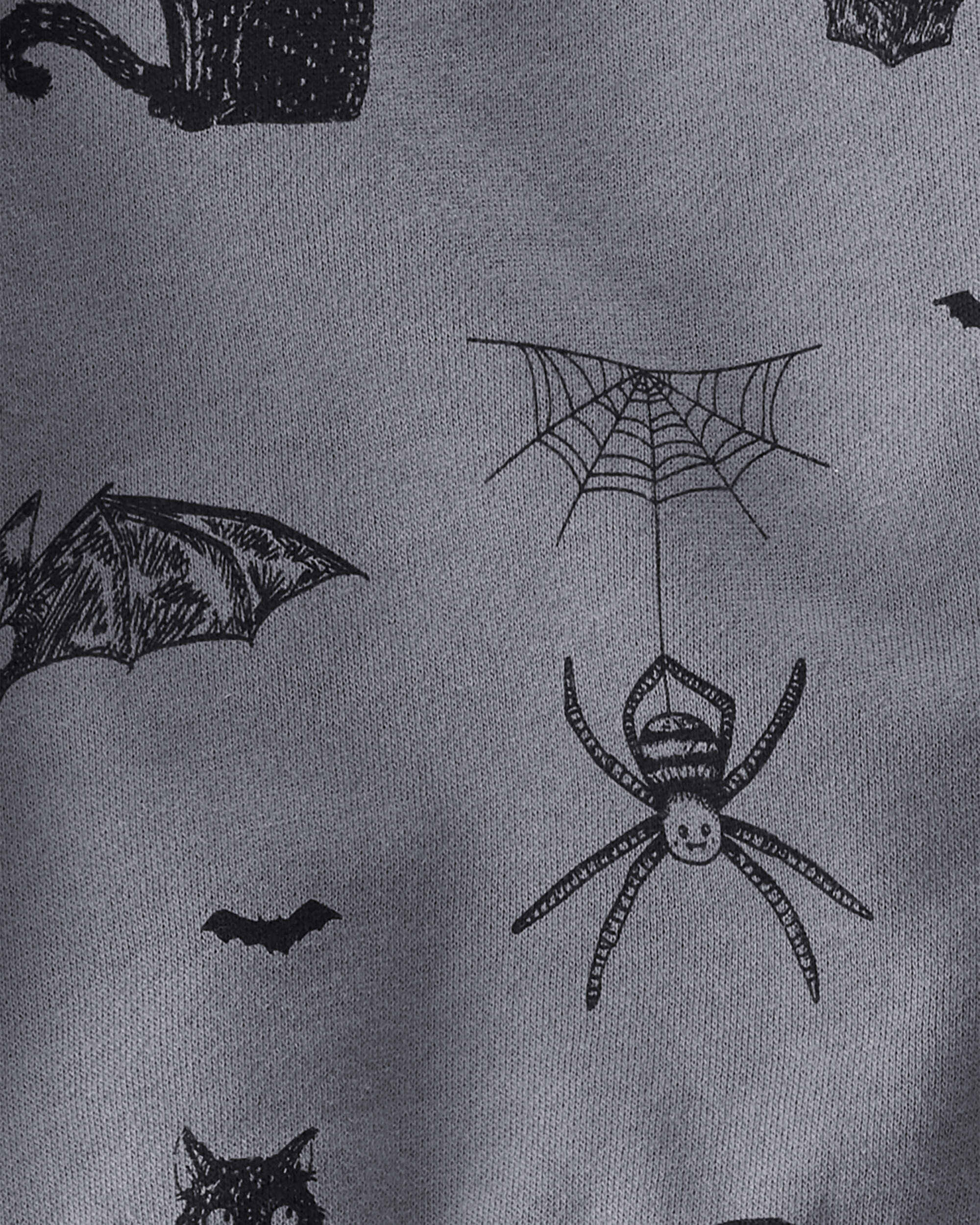 Baby 2-Piece Fleece Set Made with Organic Cotton Spooky Night Print