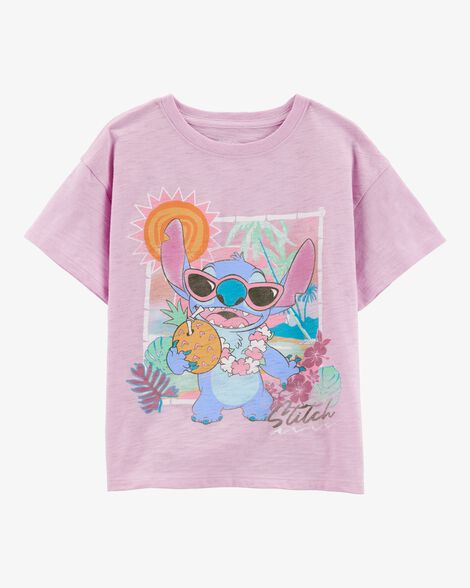  Product image 1 of Kid Disney© Lilo & Stitch Graphic Tee - Pink