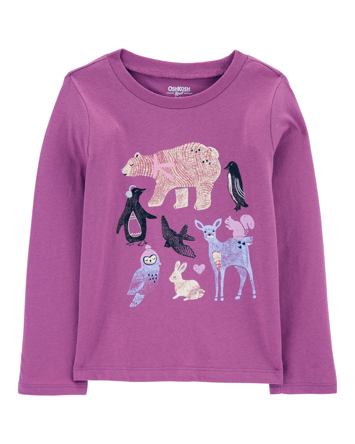Toddler Arctic Animals Long-Sleeve Graphic Tee - OshKosh
