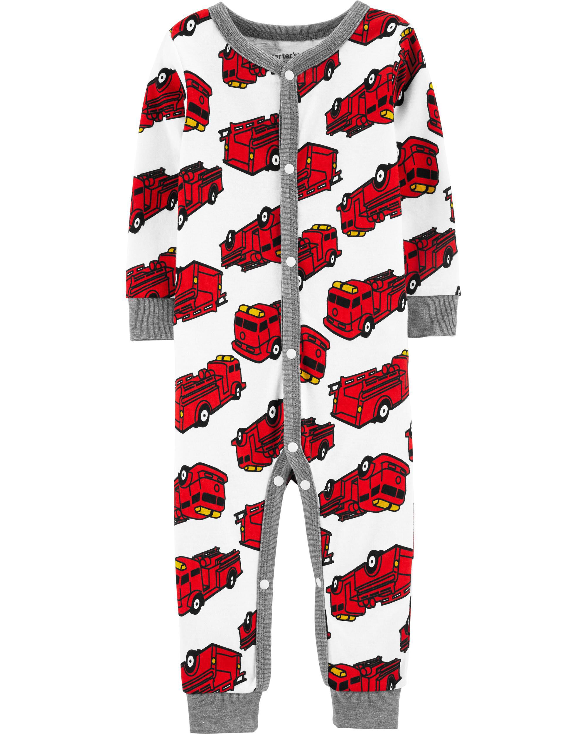 3T Infant /& Toddler Boys Rudolph Red /& Gray Pajamas Size 12m