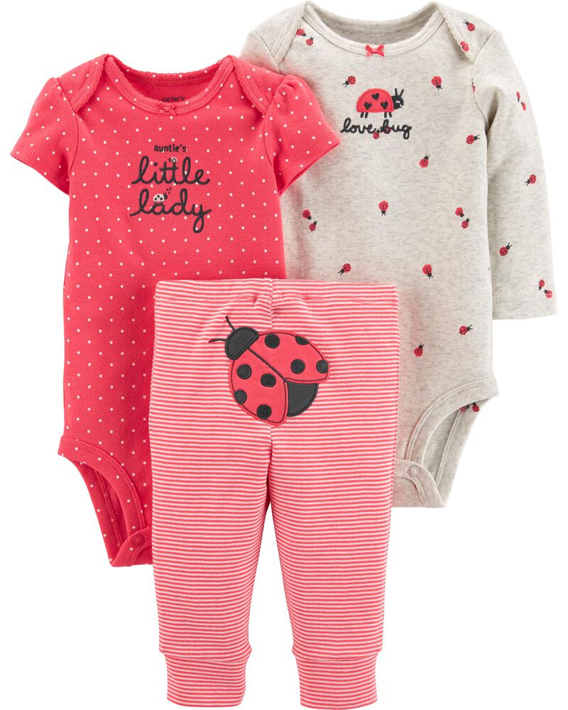 3 Piece Ladybug Little Character Set Carters Com