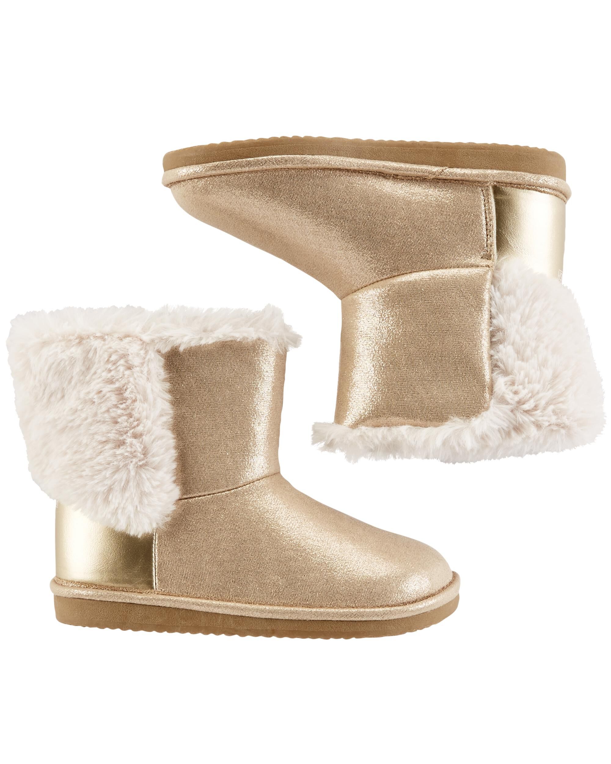 sherpa booties