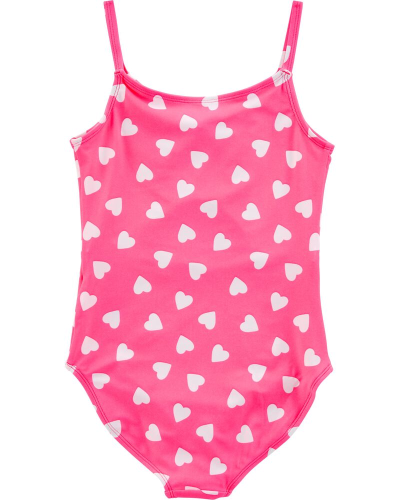 Carter S Neon Heart 1 Piece Swimsuit Carters Com