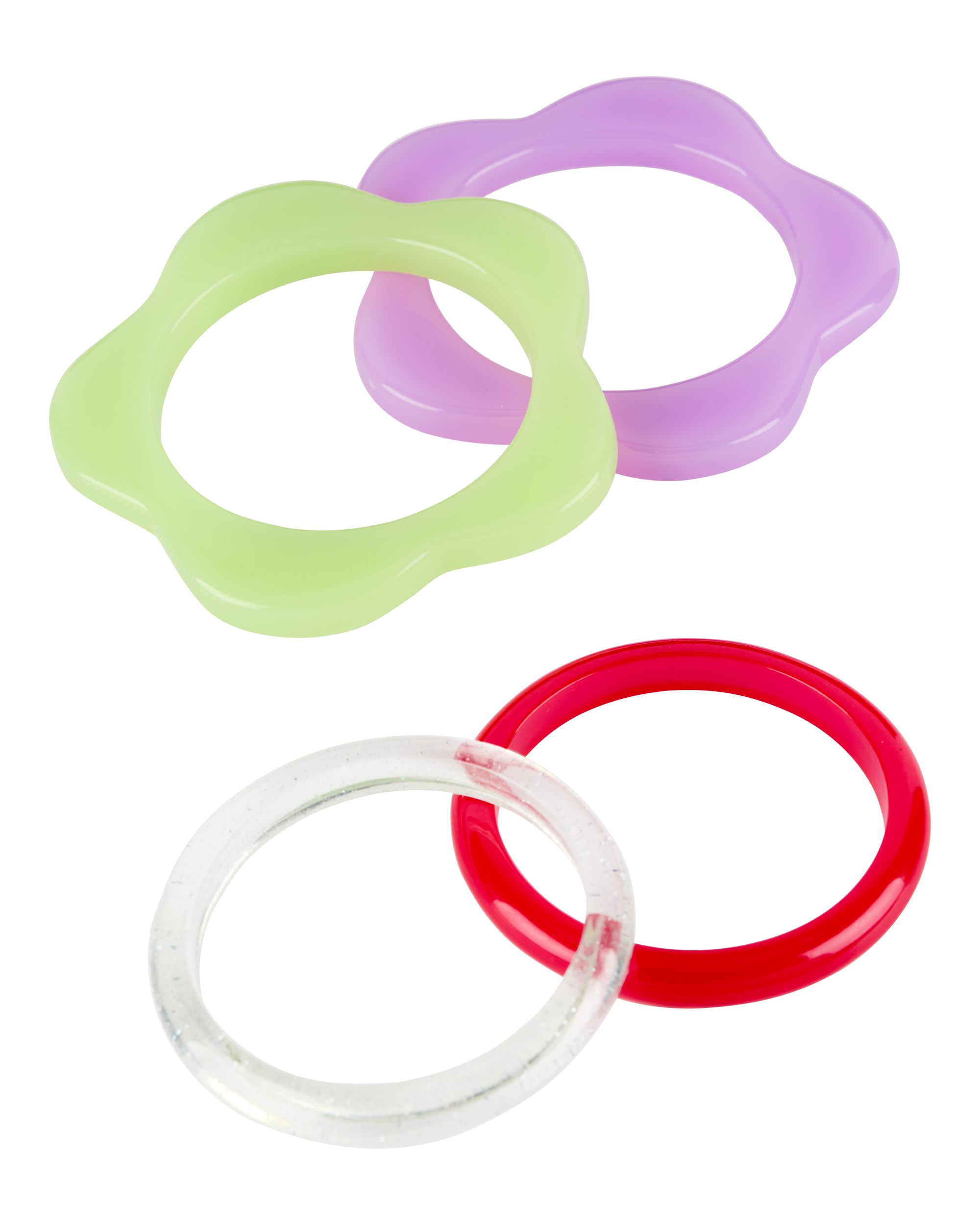 4-Pack Bangle Bracelets