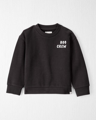 Product image 1 of Toddler Organic Cotton Boo Crew Pullover