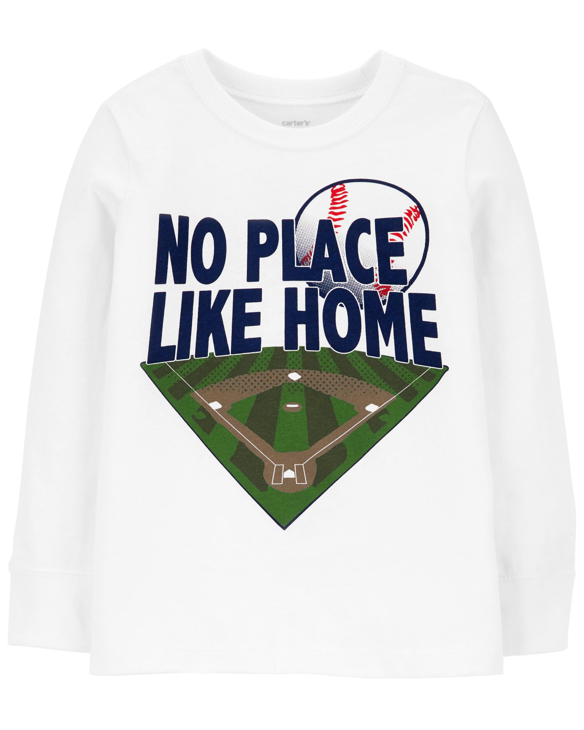 no place like home baseball shirt