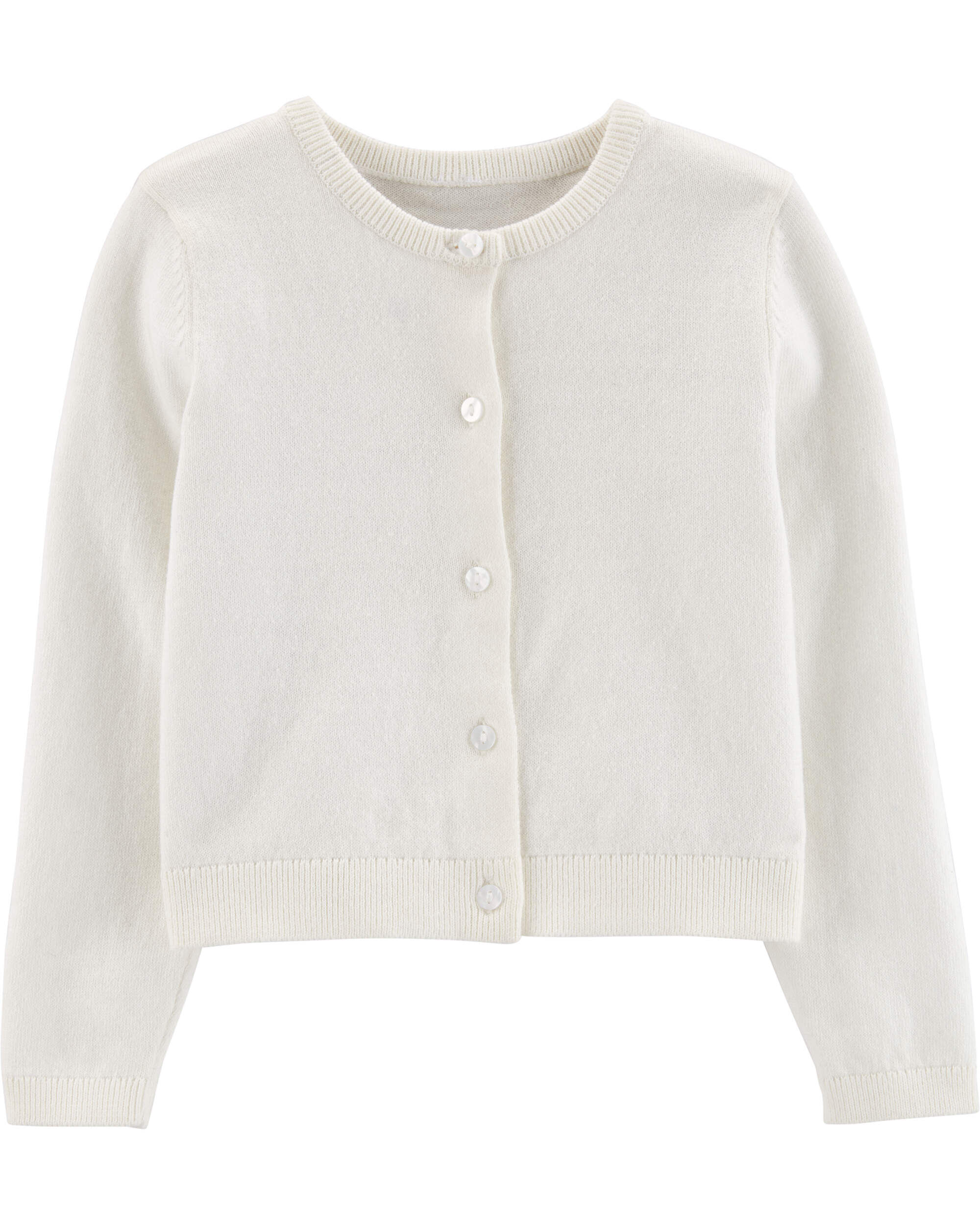 baby girl white cardigan sweater