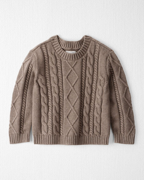  Product image 1 of Toddler Organic Cotton Cable Knit Sweater