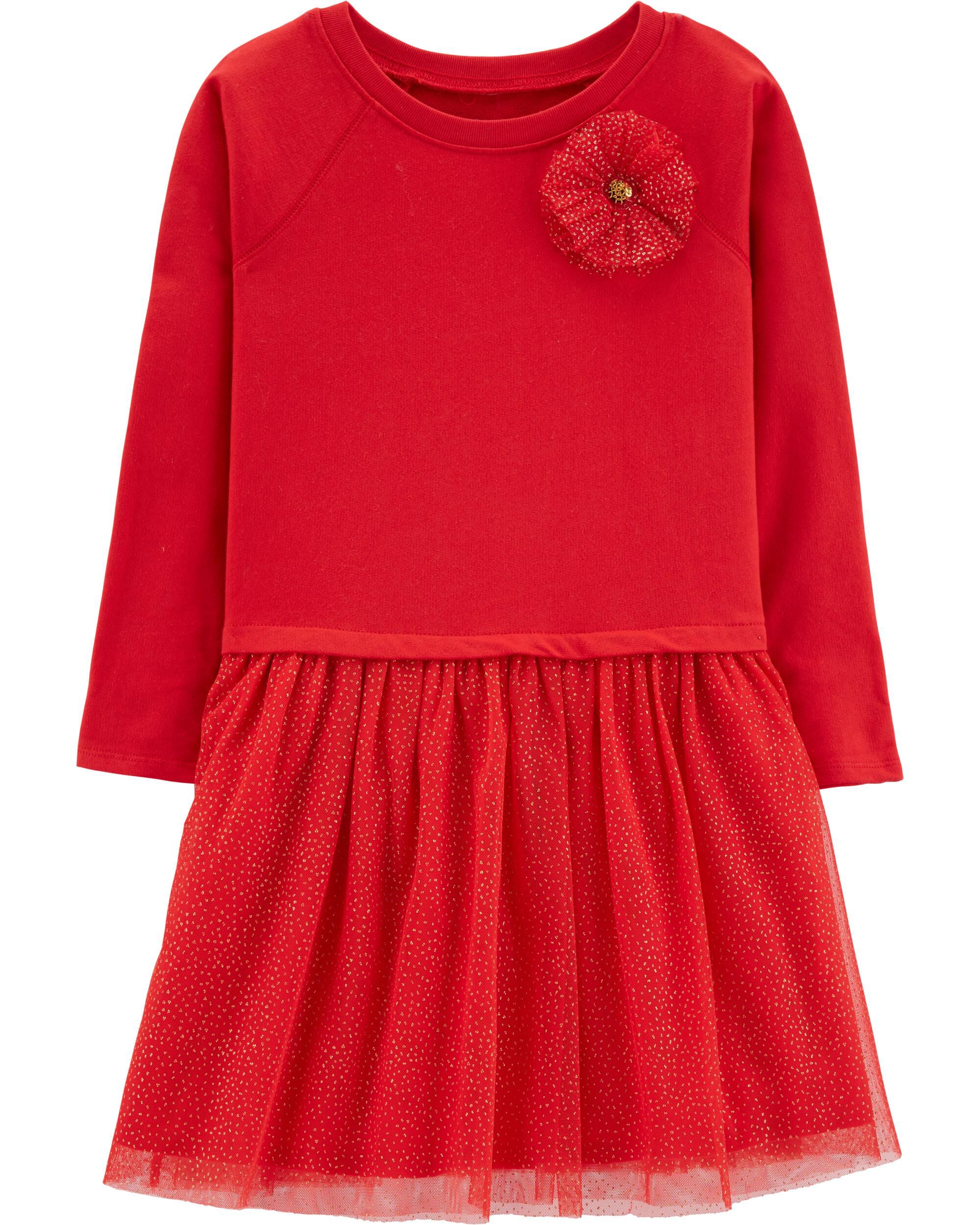 Carter's bow holiday dress Clearance
